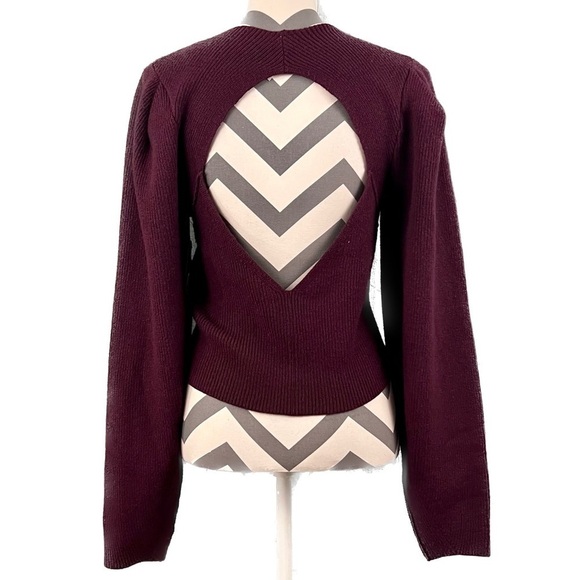 NWT - Free People Saffron Open Back Sweater - Size S - Picture 5 of 10